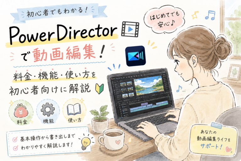 PowerDirectorとは？料金・機能・使い方を初心者向けに解説【2026年9月最新】